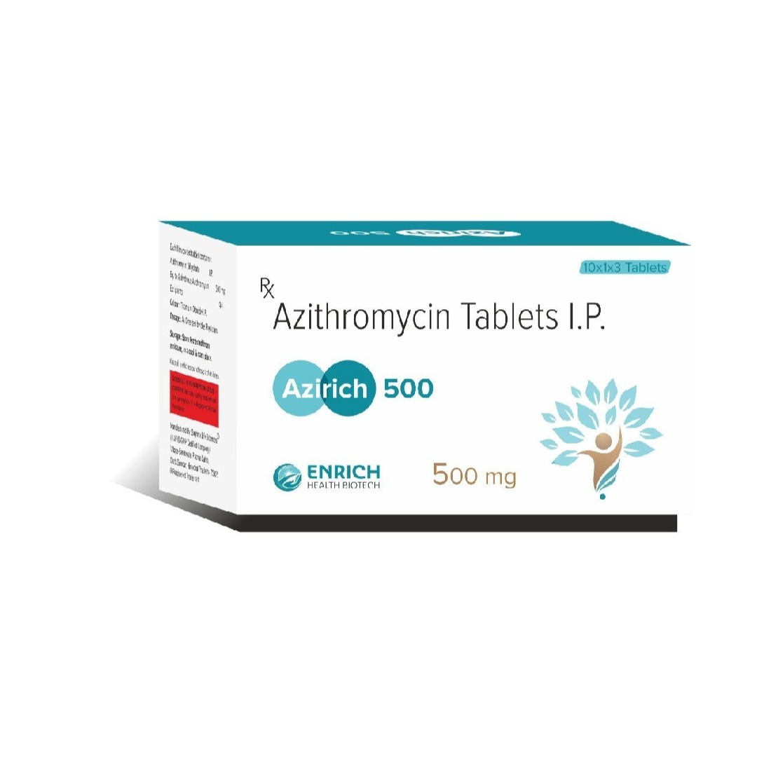 Azirich 500mg Tablet